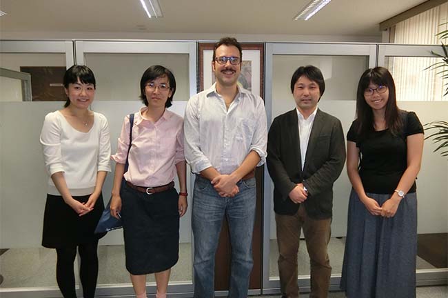 Dr Marco Faravelli visits Kyoto University