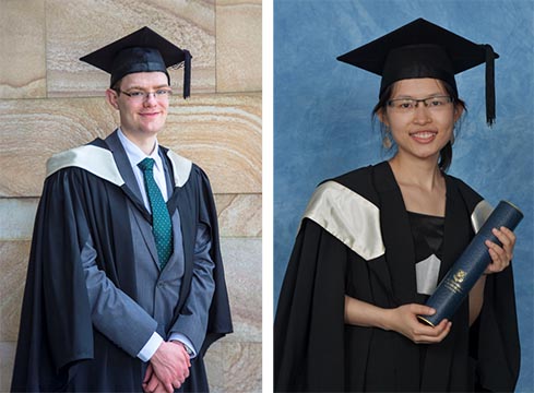 The 2016 Economics Honours Students Awarded University Medals