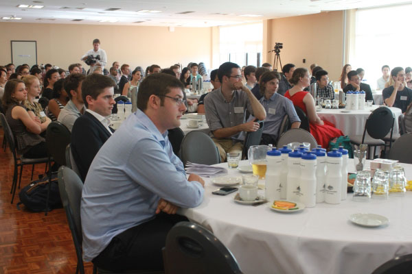 Economics students and industry representatives came together for the 2015 Careers Breakfast