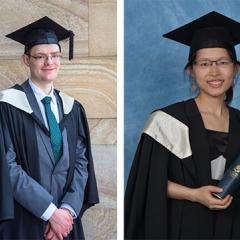 The 2016 Economics Honours Students Awarded University Medals