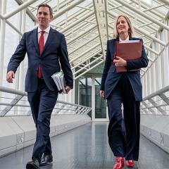 Jim Chalmers and Katy Gallagher for the 2022 Budget